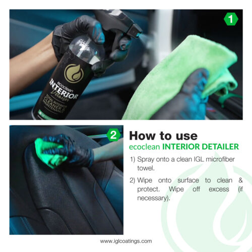 how to use ecoclean interior detailer