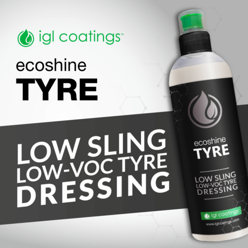 ecoshine tyre, instant results, protects and enriches your tyres and efficient and safe formulation