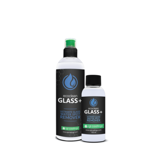 Ecoclean Glass+ from IGL Coatings is your best waterspot remover