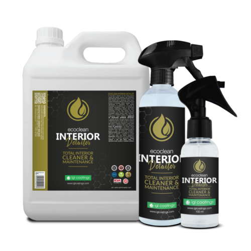 the Ultimate interior detailer for EVs keeping interior automotive clean, protected and refreshed.